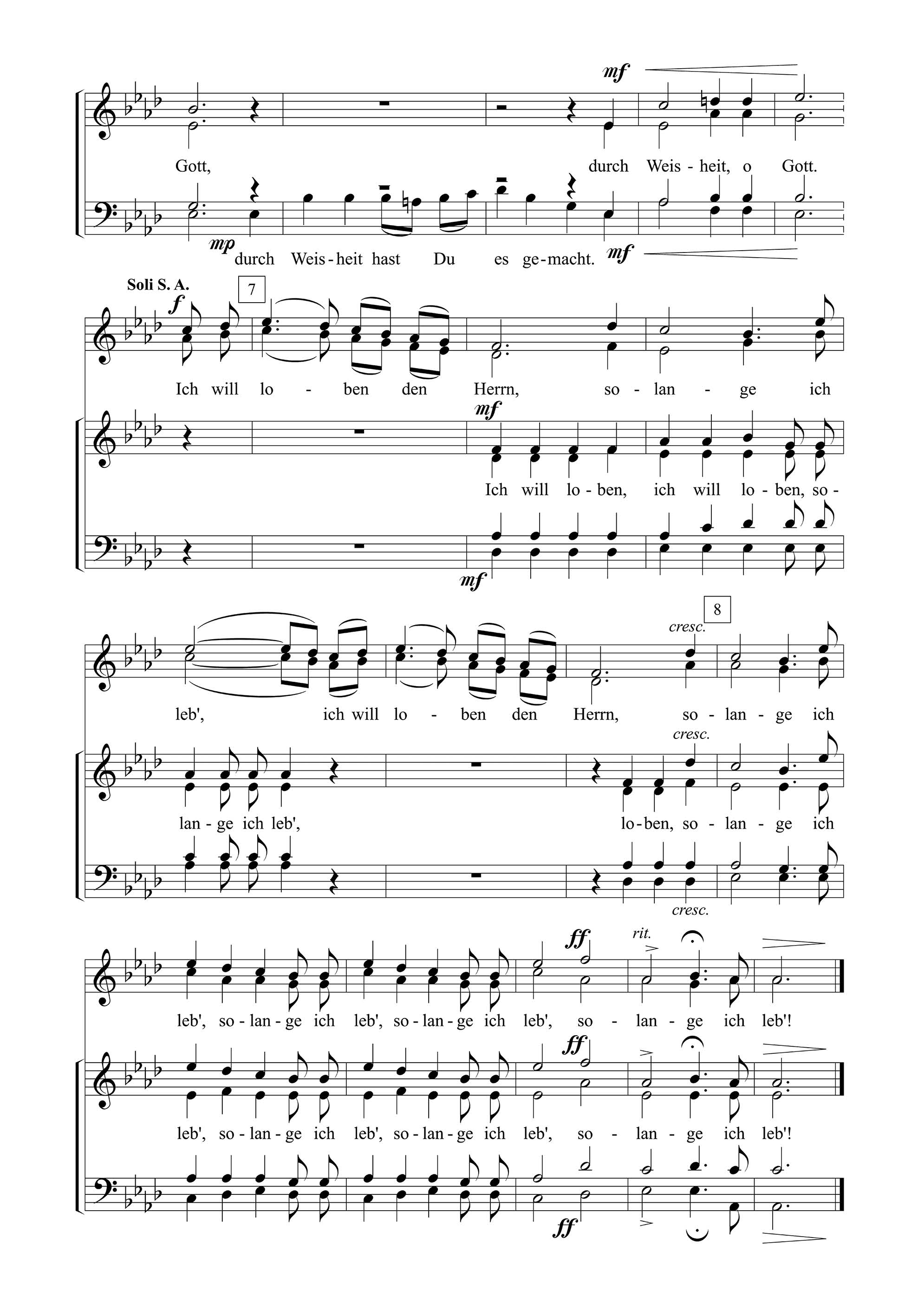 Chorliederbuch I