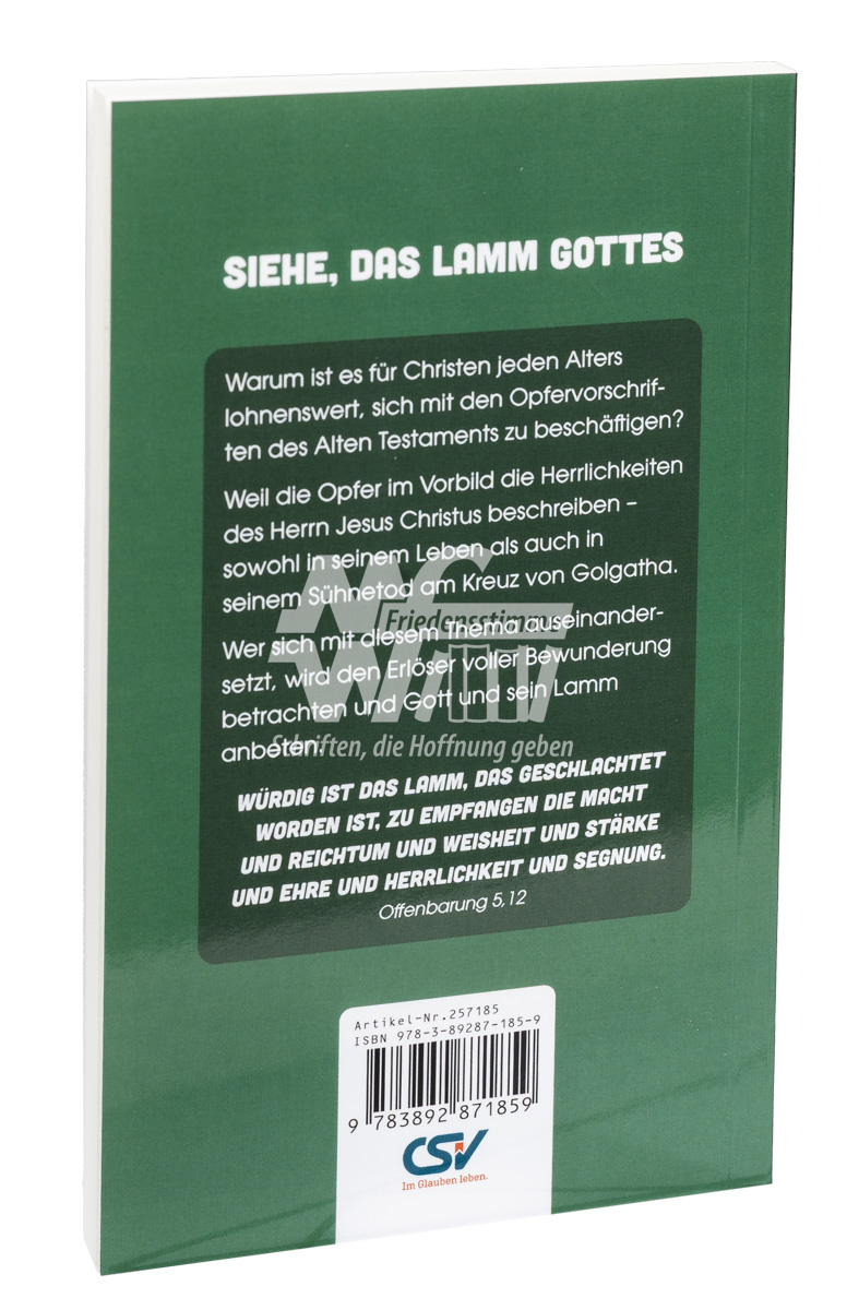 Siehe, das Lamm Gottes Siehe, das Lamm Gottes