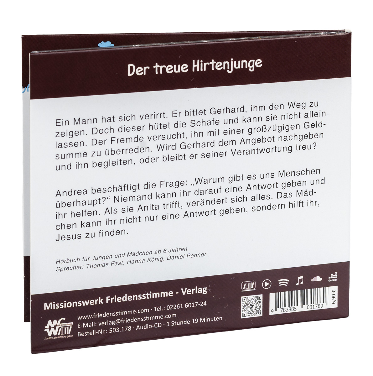 Hörbuch CD - Der treue Hirtenjunge Hörbuch CD - Der treue Hirtenjunge