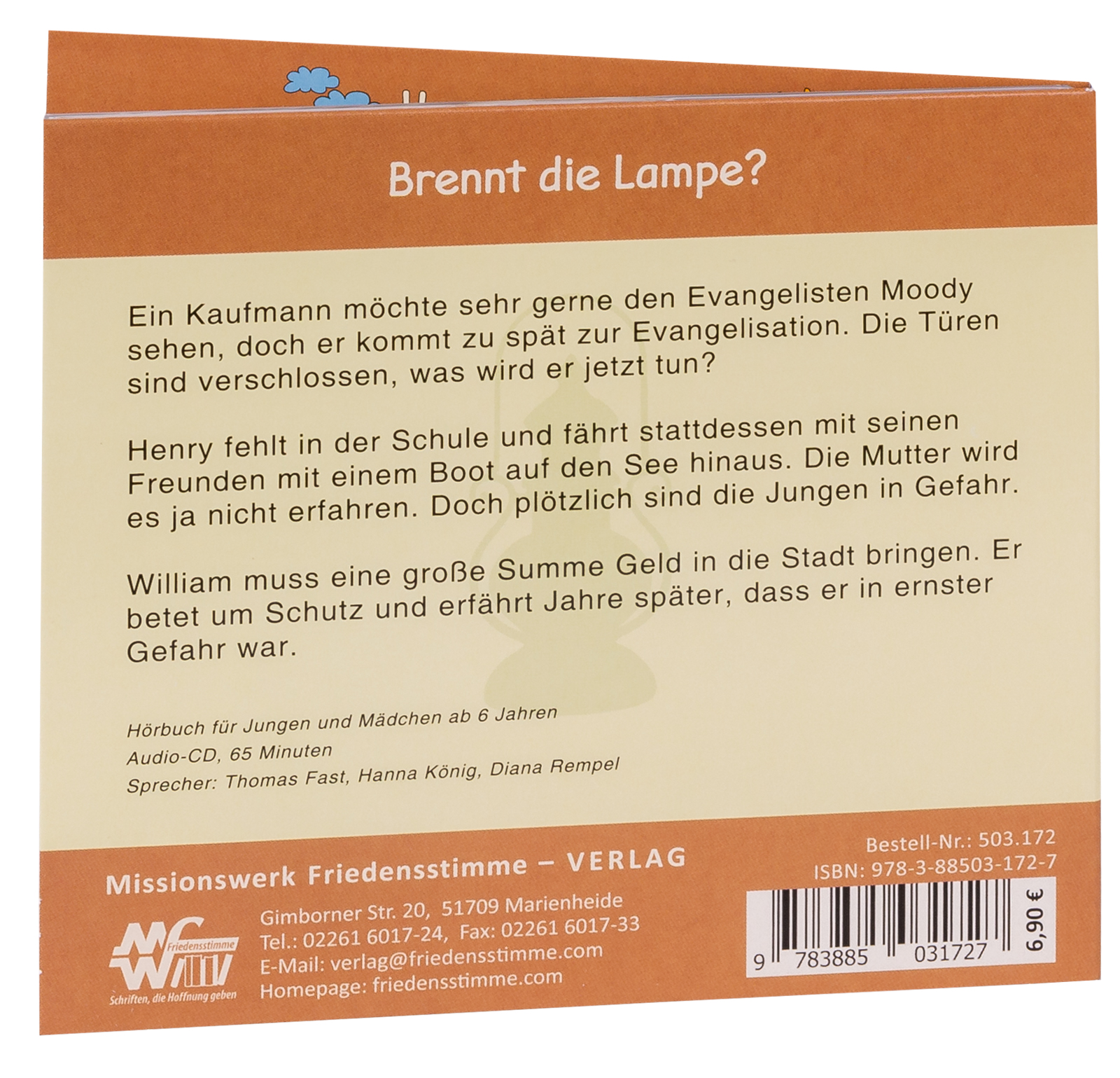 Hörbuch CD - Brennt die Lampe?