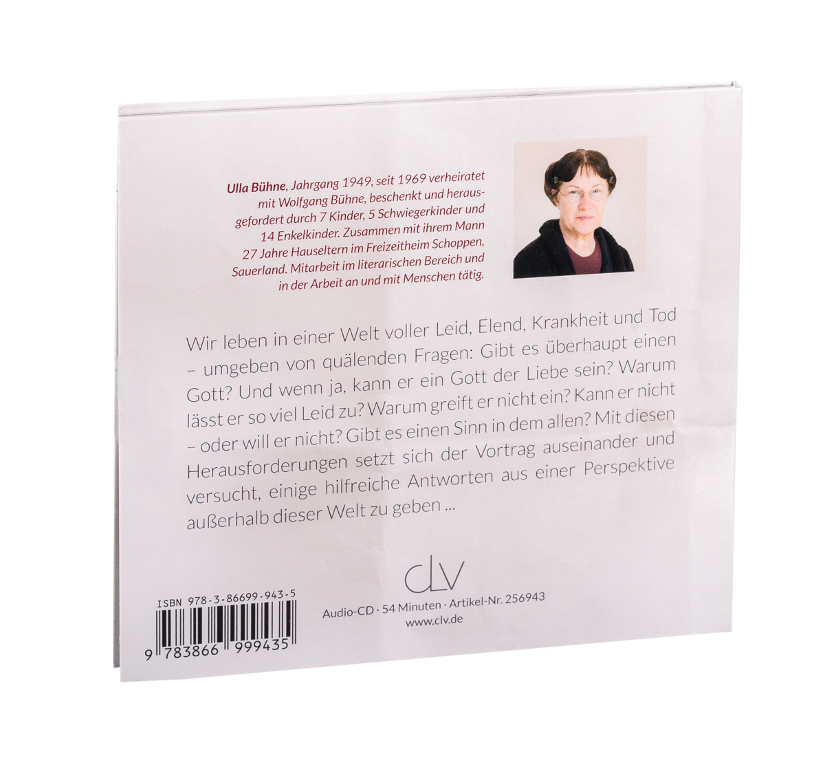 Hörbuch CD -  Leid Krankheit Tod- und ein liebender Gott?