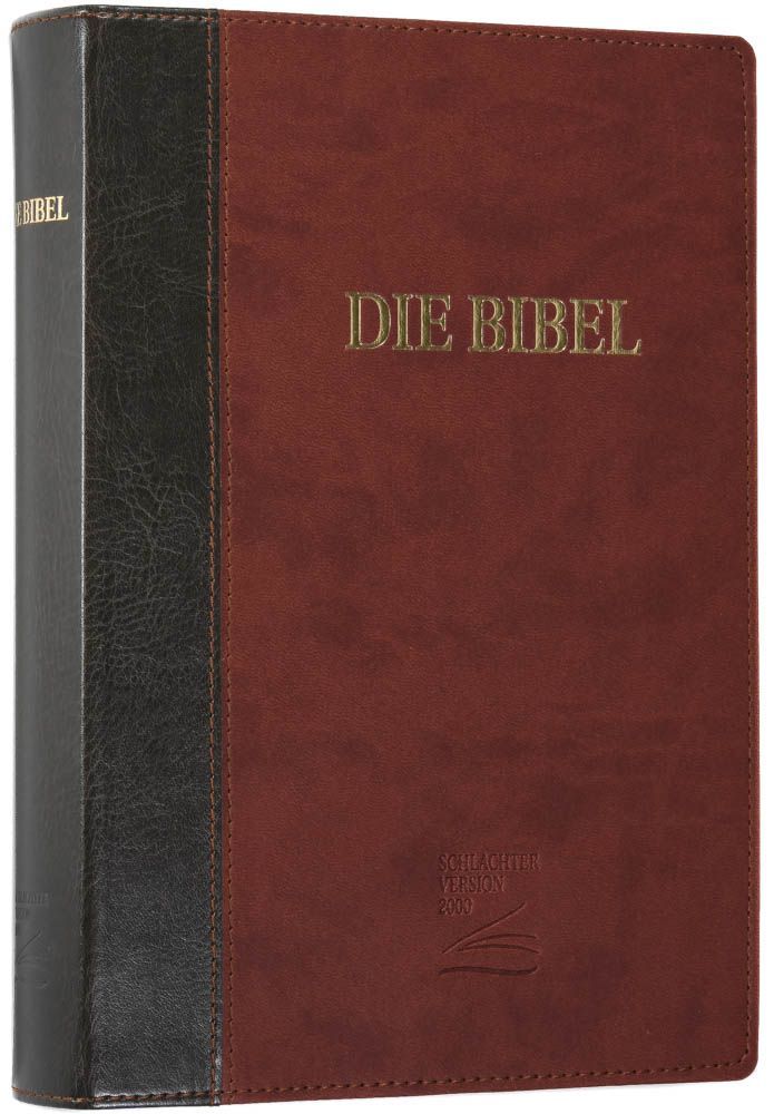 Schlachter 2000 Großdruckausgabe - grau/braun