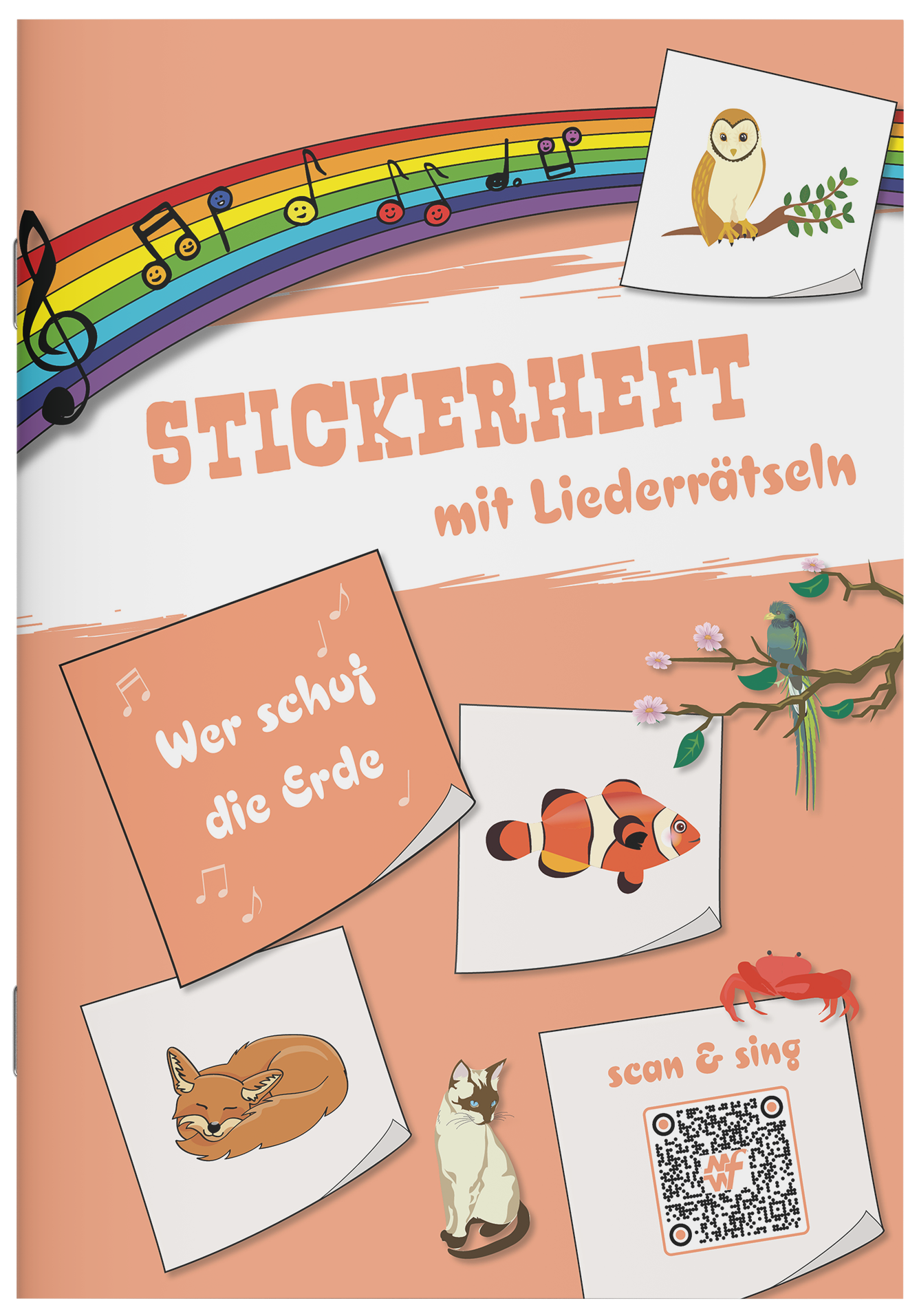 Stickerheft - Wer schuf die Erde