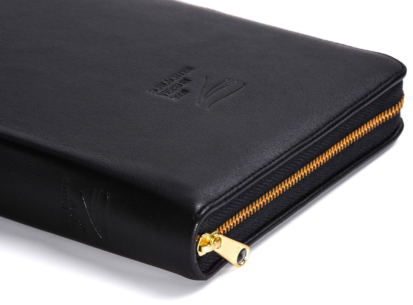 Schlachter 2000 Taschenausgabe - Reißverschluss, Kalbsleder-Einband