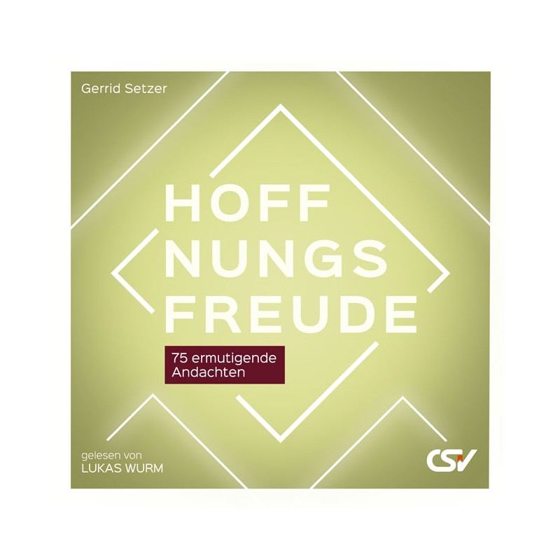 Hörbuch CD MP3 - Hoffnungsfreude