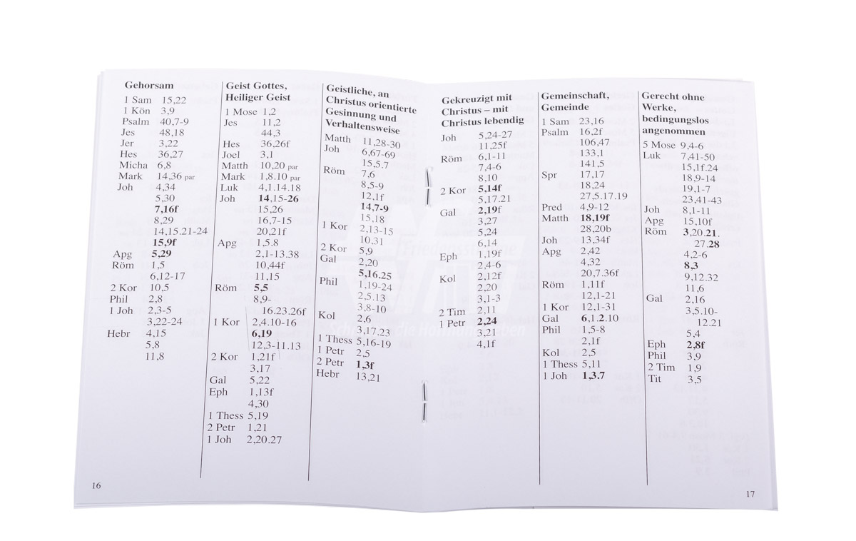 Bibel-Anstreichsystem