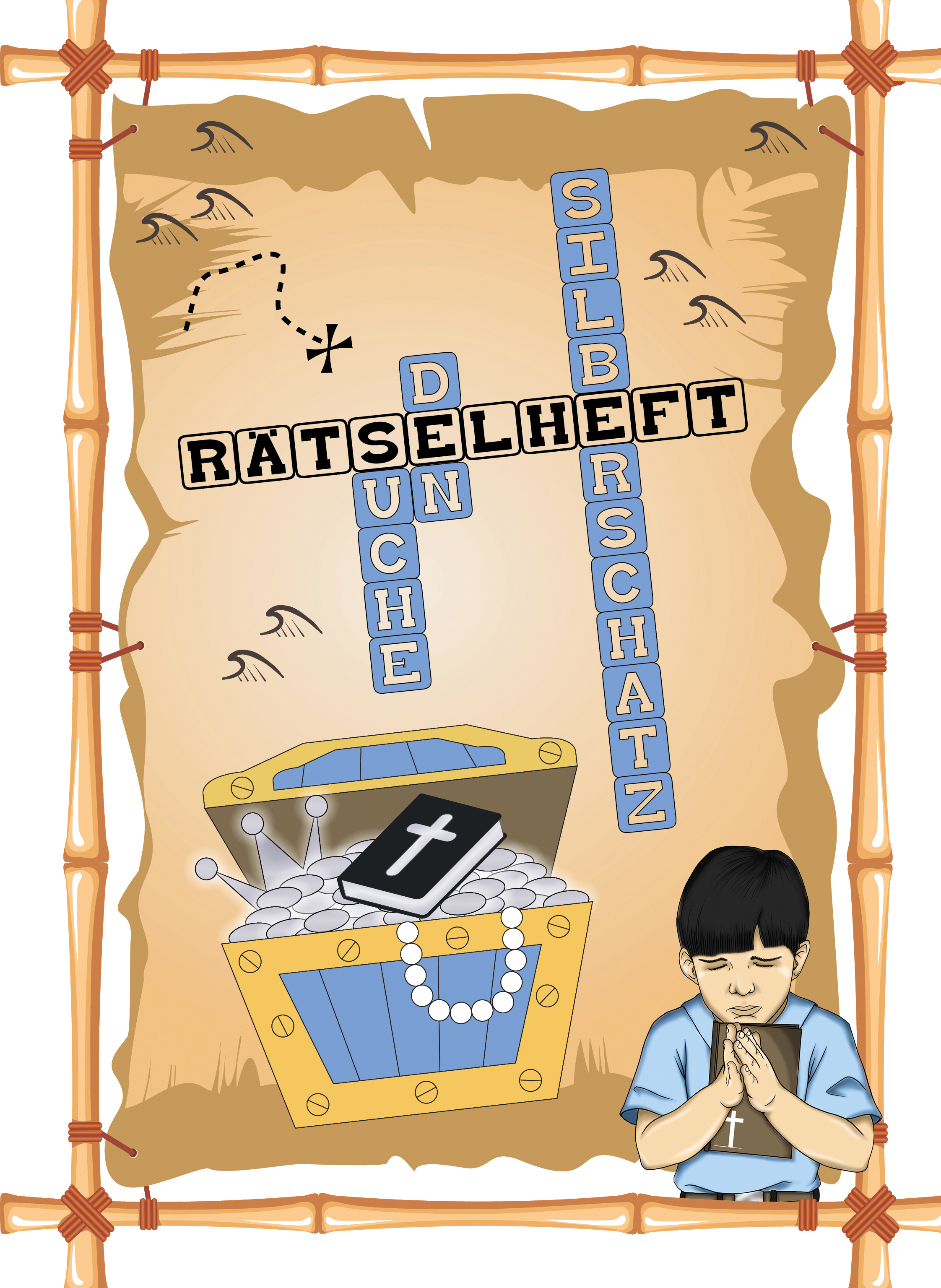 Raetselhefte-Cover22xIfgWoOYXQ0S Rätselheft - Suche den Silberschatz