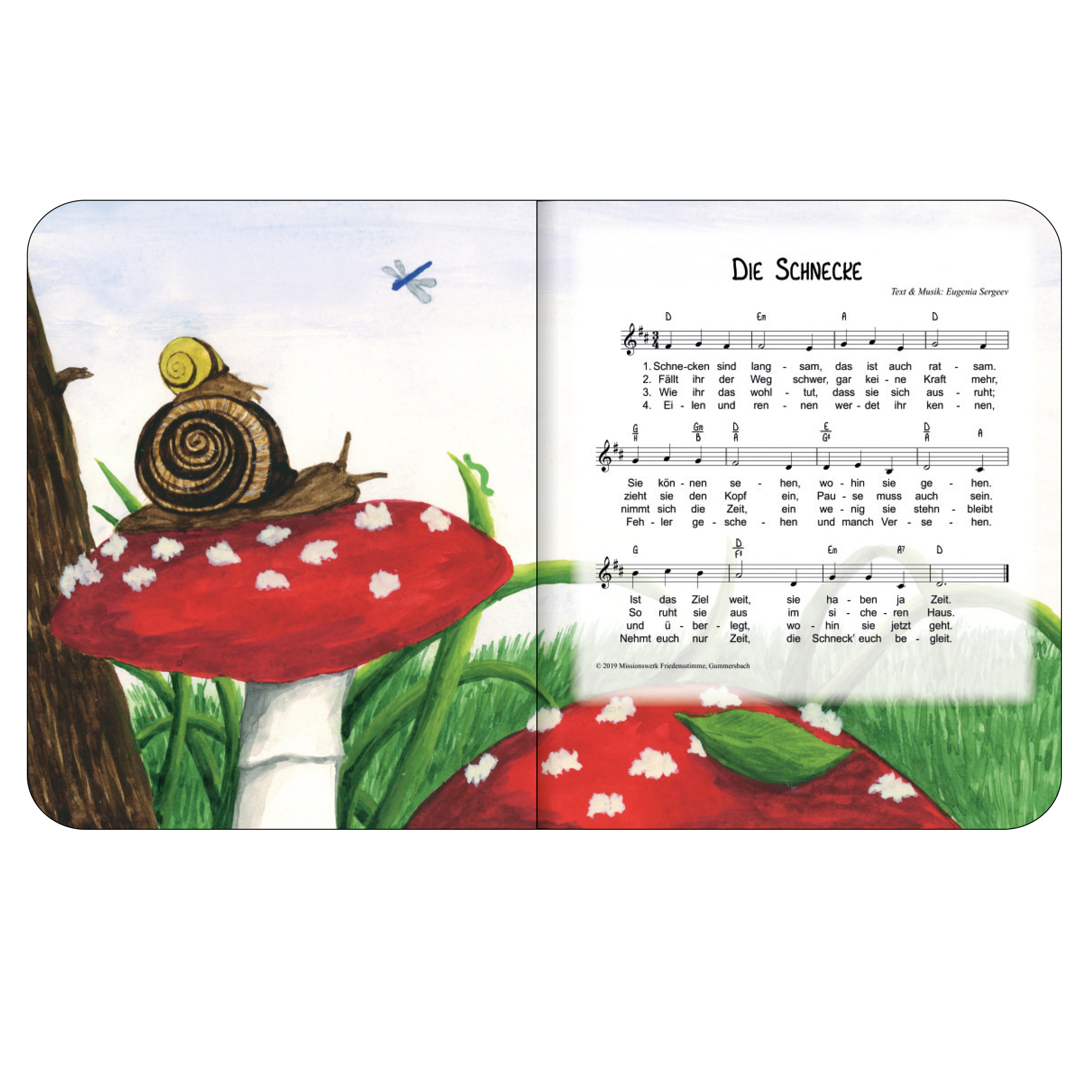 Tierlieder-Seiten2 Pappbuch - Tierlieder für Kinder