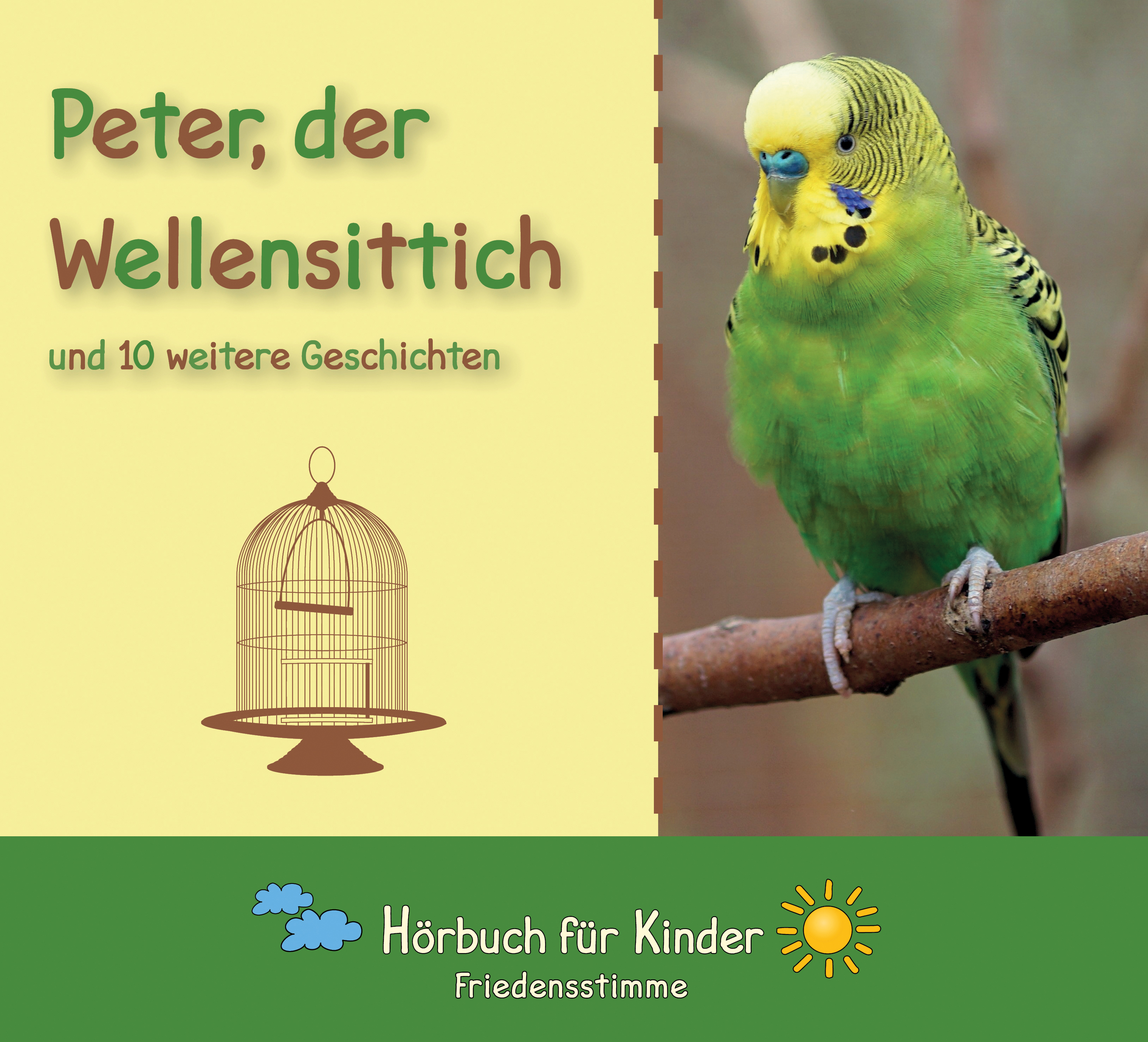 Hörbuch CD - Peter, der Wellensittich