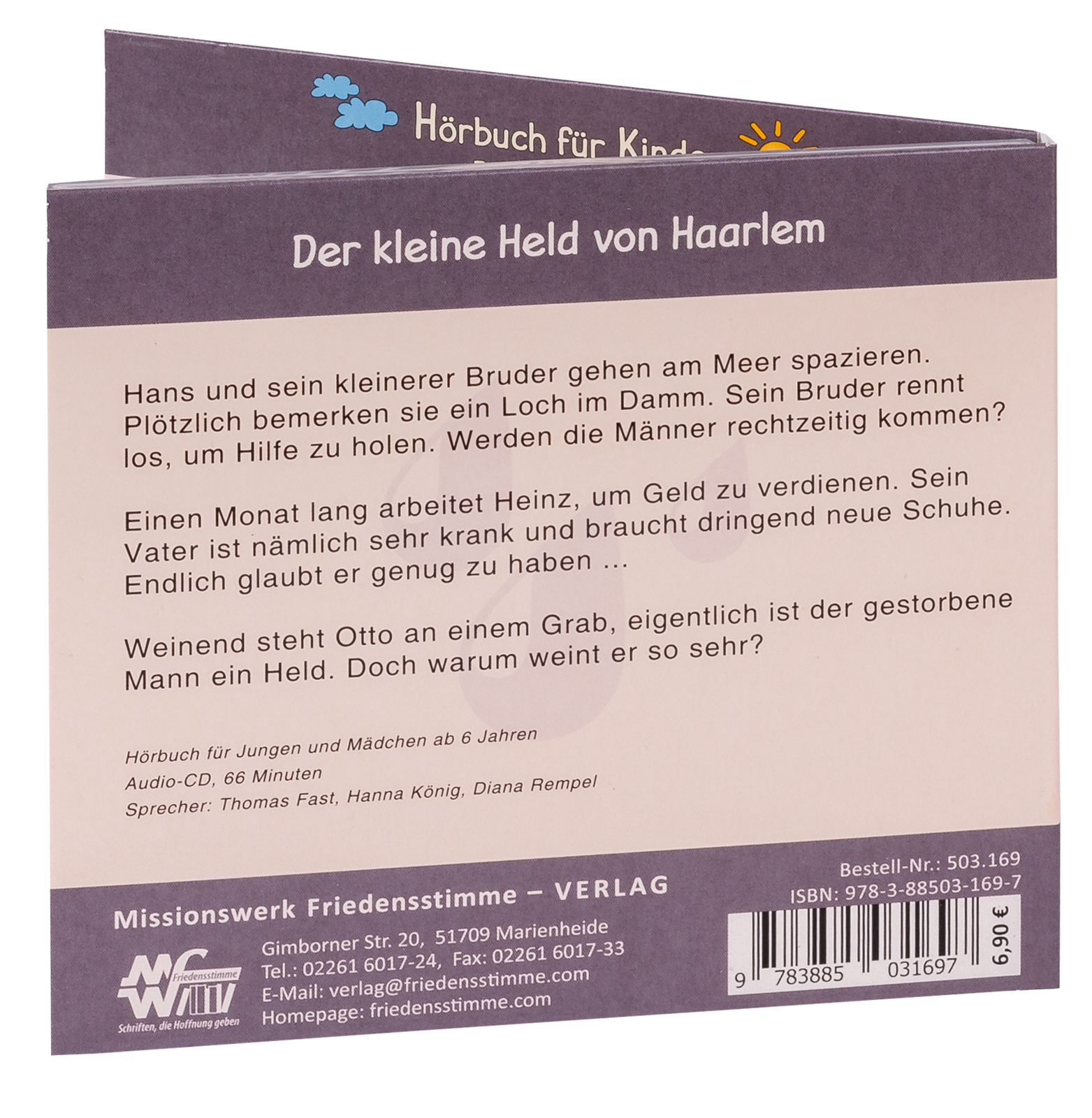 FW_181015_1717_RGB_1200 Hörbuch CD - Der kleine Held von Haarlem