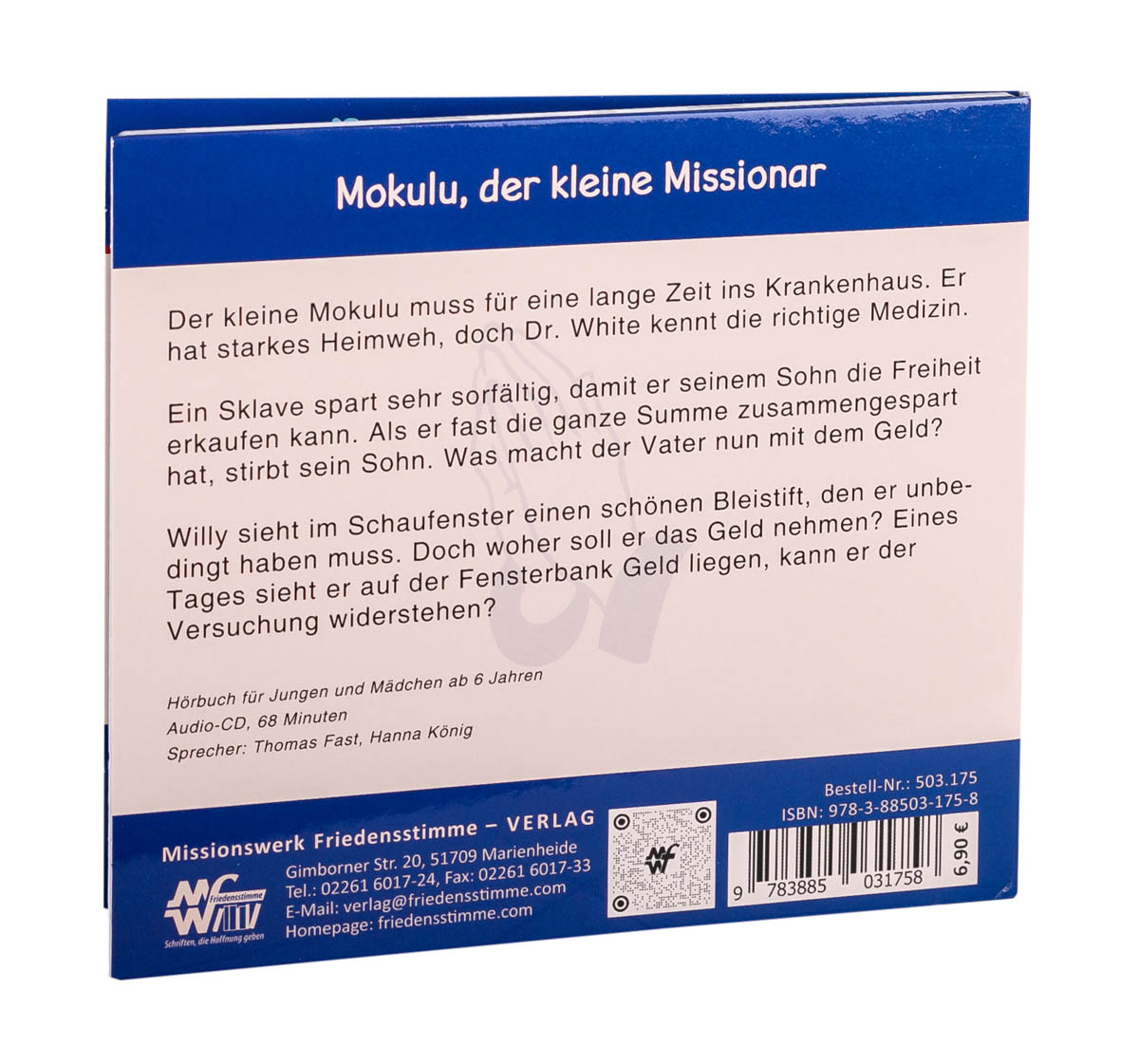 Hörbuch CD - Mokulu, der kleine Missionar