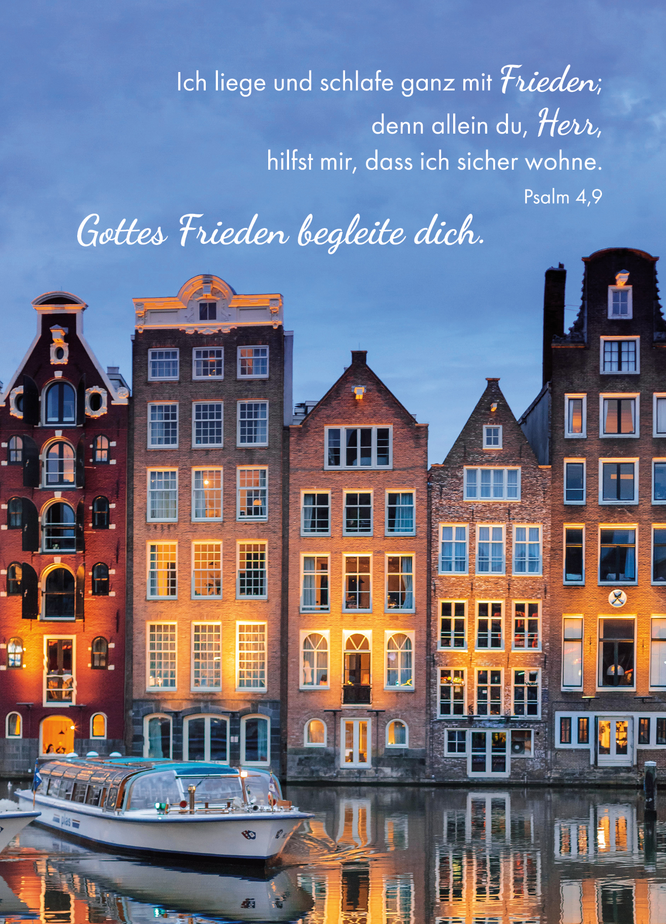 Postkarte – Häuser