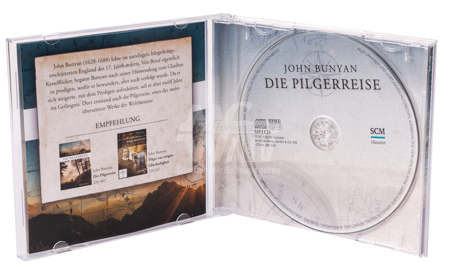 Hörbuch CD MP3 - Die Pilgerreise