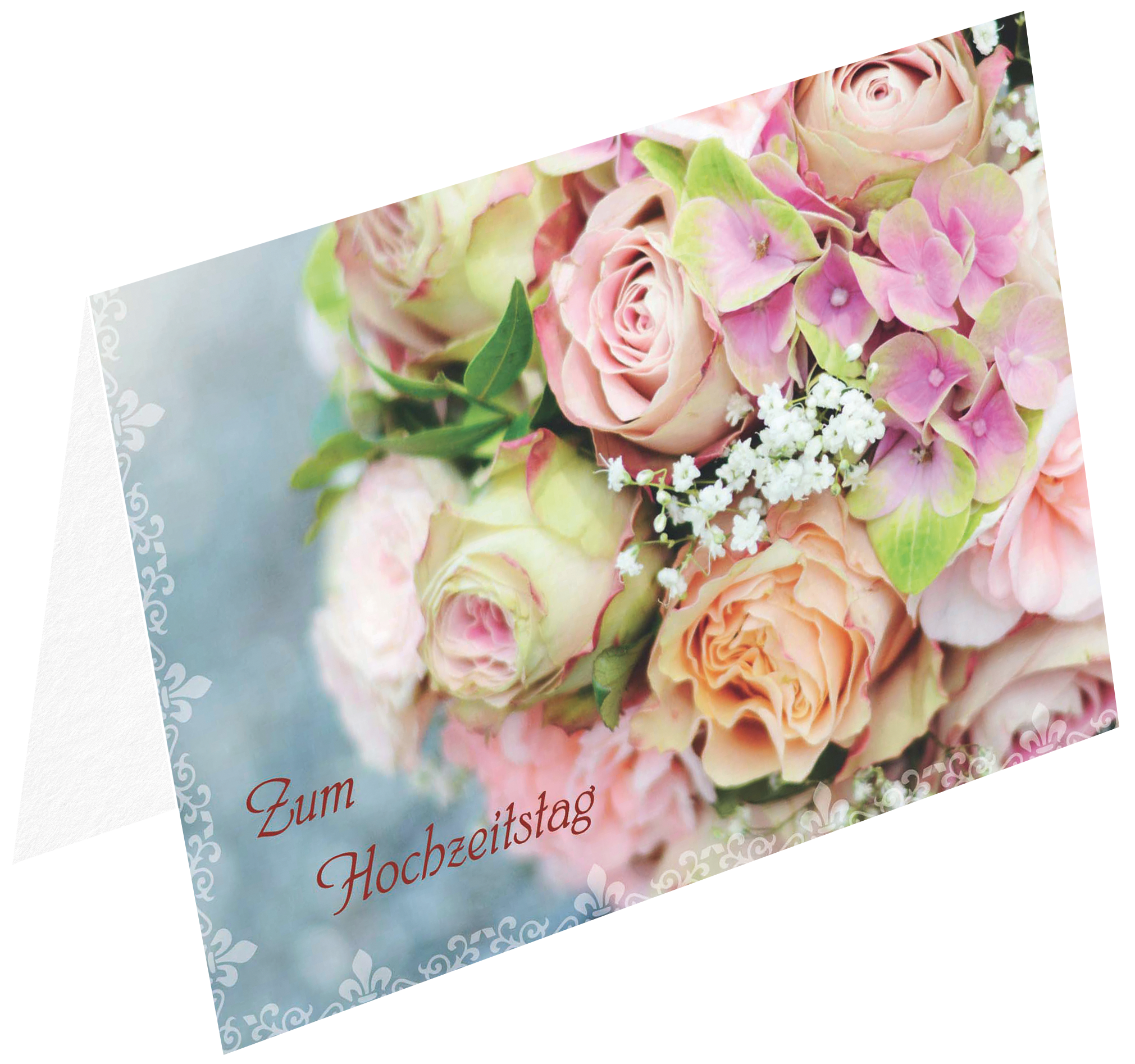 Faltkarte - Zum Hochzeitstag