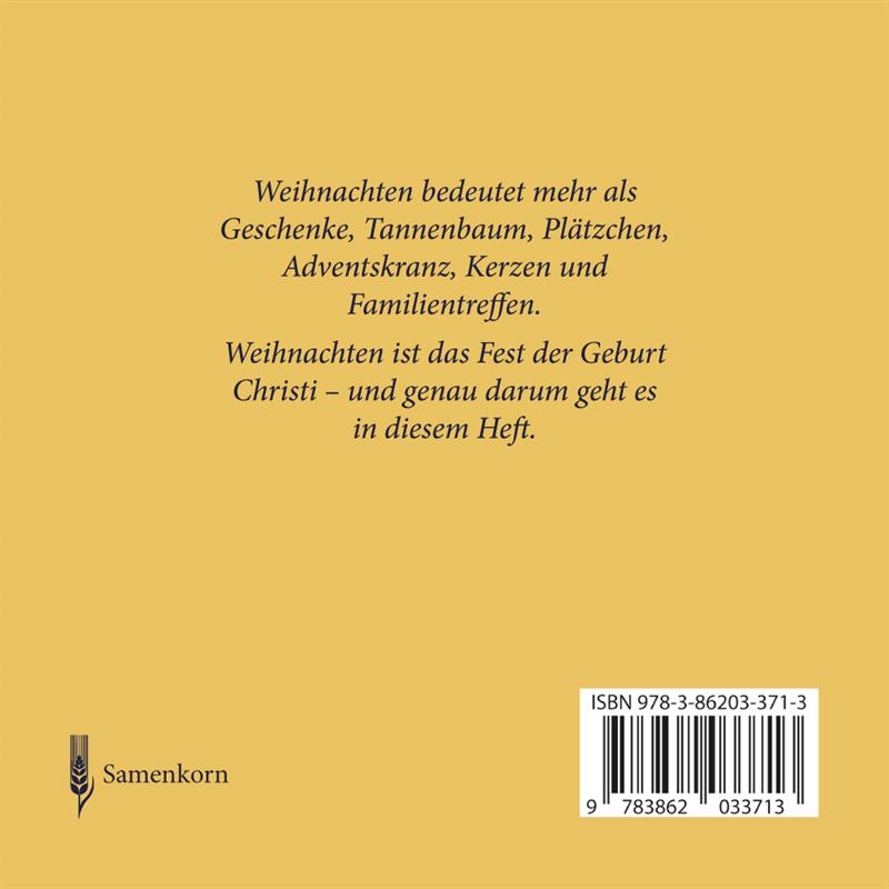 Was feiern wir an ... Weihnachten? 