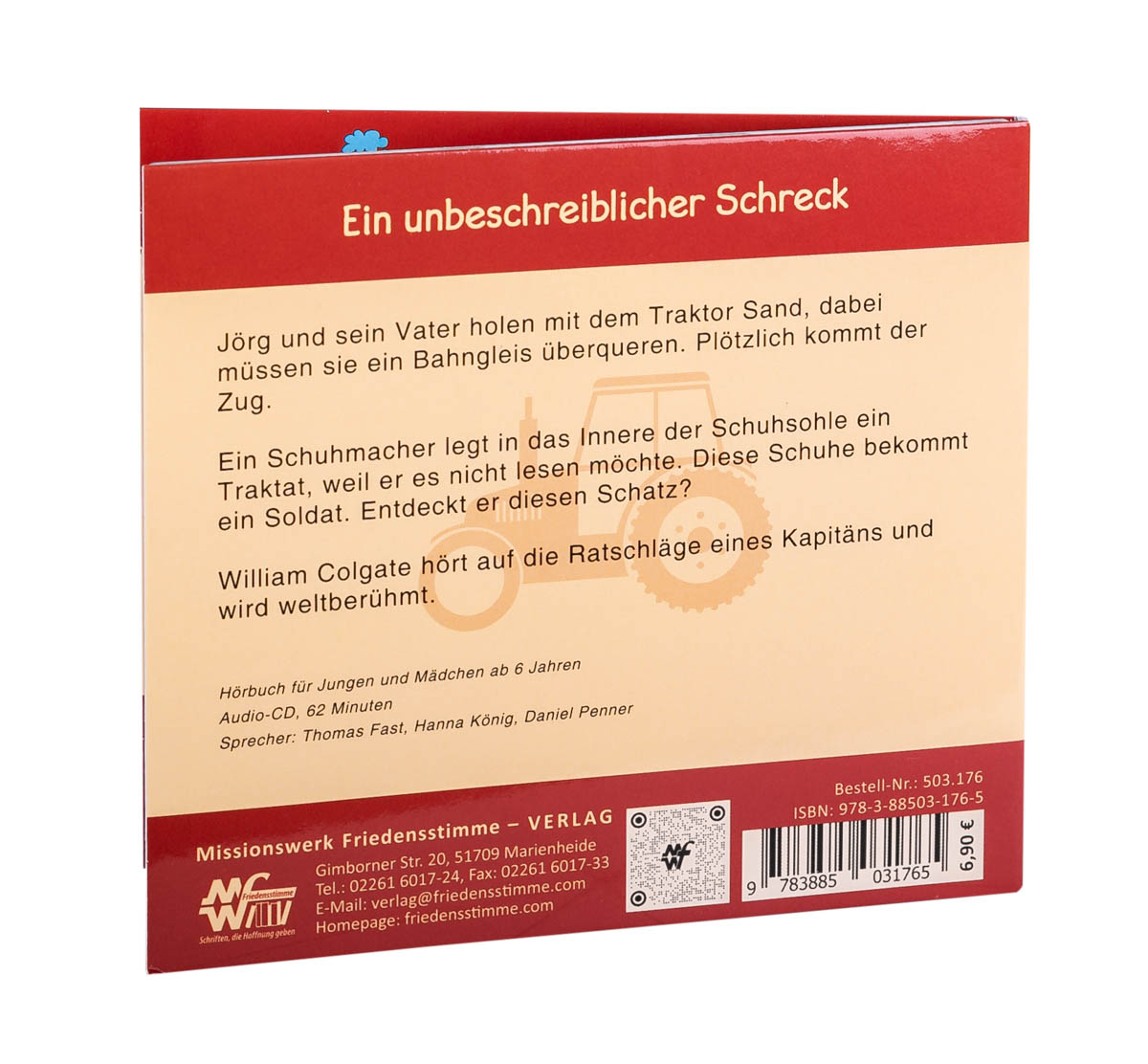 Hörbuch CD - Ein unbeschreiblicher Schreck