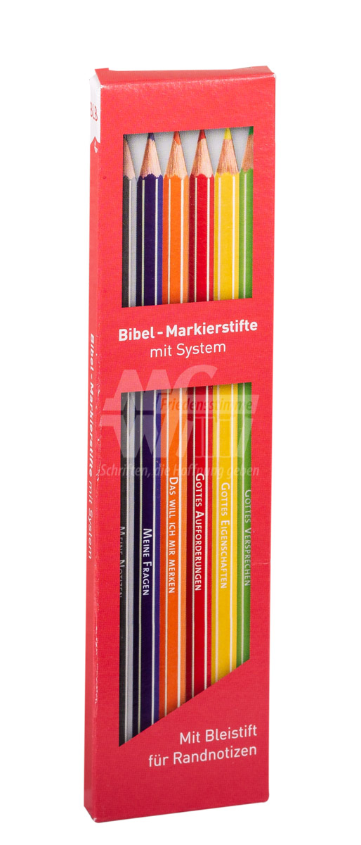 Bibel-Markierstifte mit System