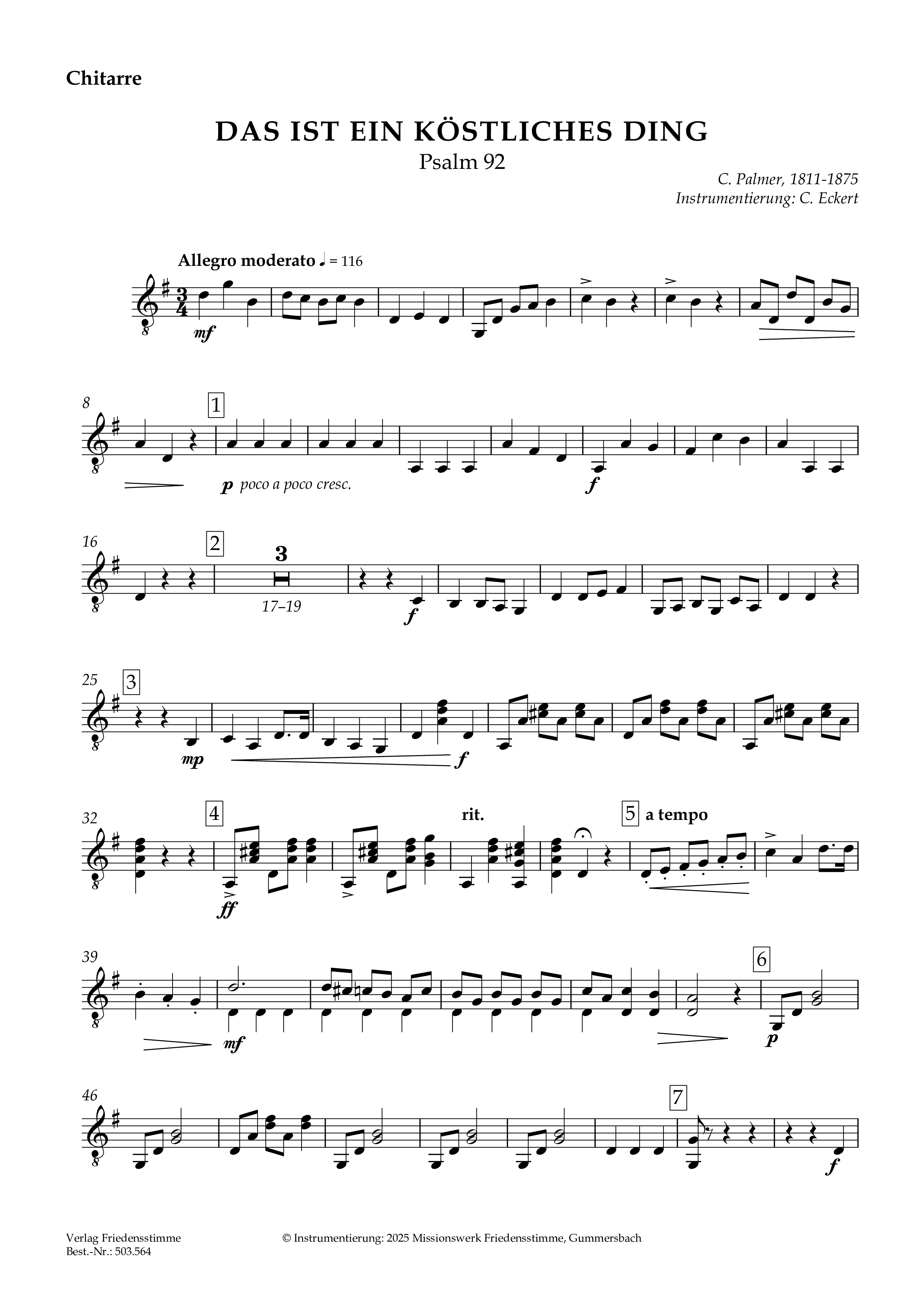 Partitur - Das ist ein köstliches Ding Partitur - Das ist ein köstliches Ding