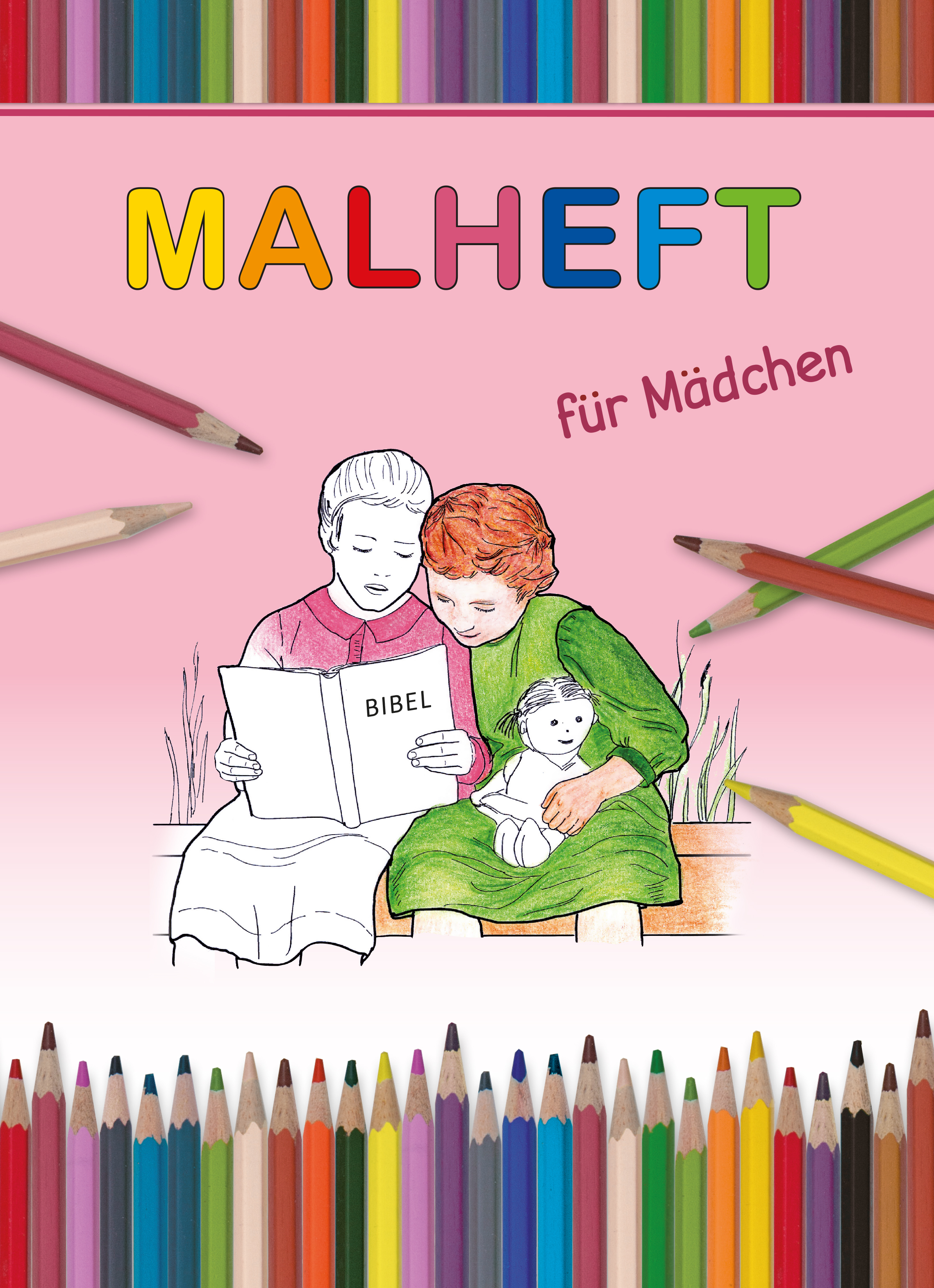 Malheft - für Mädchen
