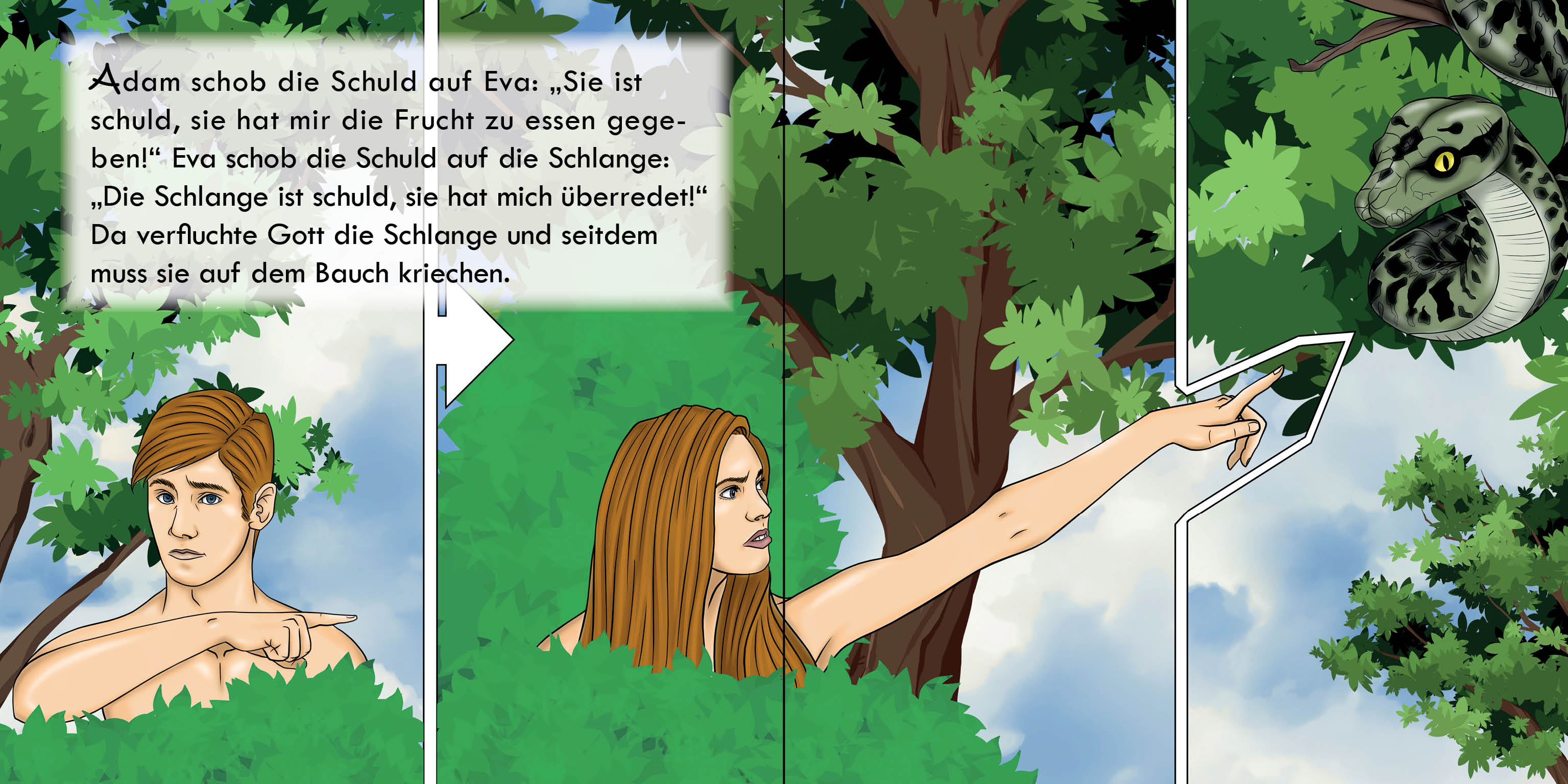 Pappbuch - Wer aß die verbotene Frucht?