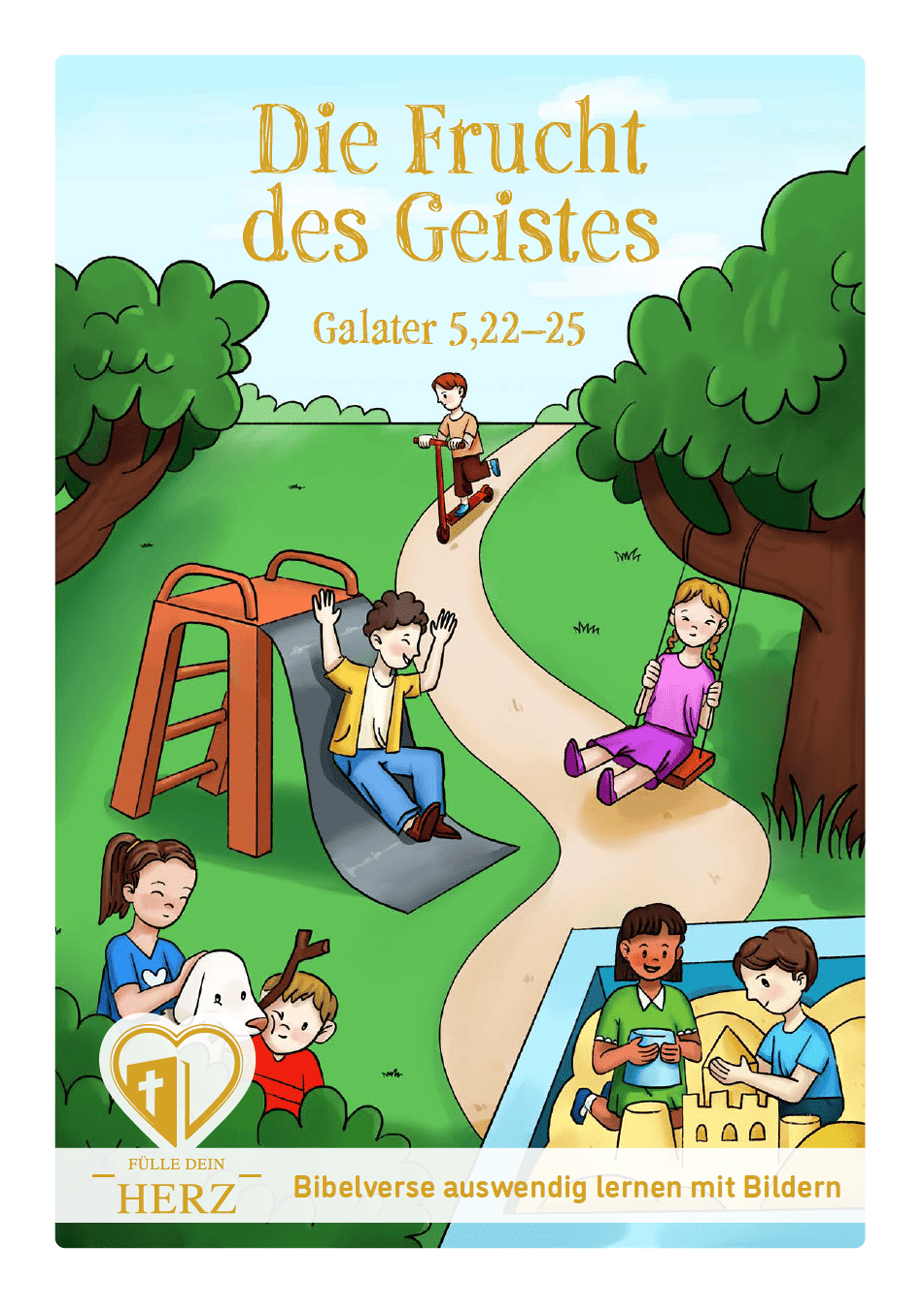 Bibelvers Poster - Die Frucht des Geistes