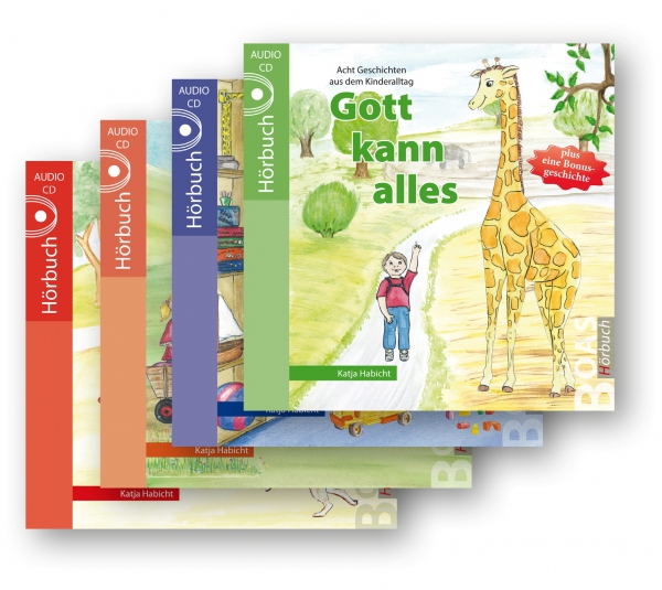 cd-set_79_0 Hörbuchreihe - Gott kann alles im Set (4 CDs)