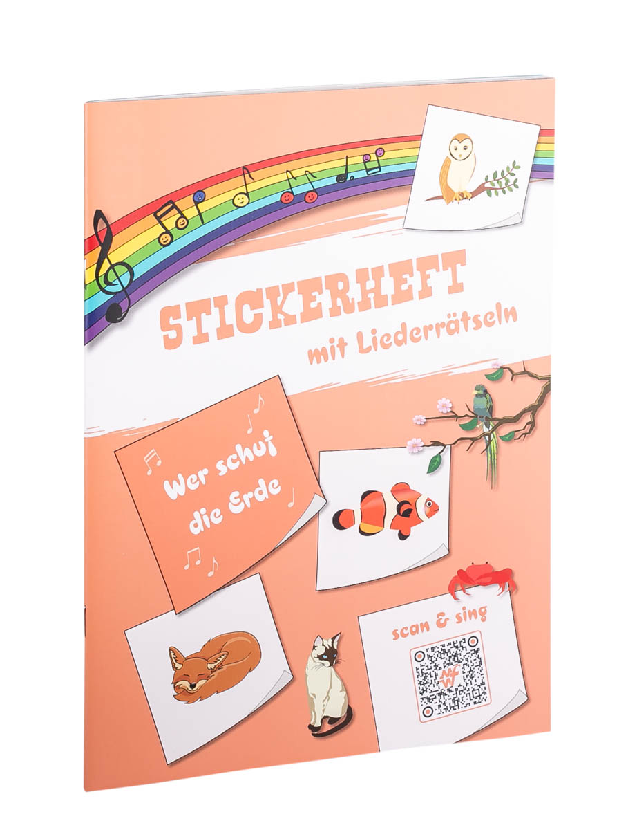 Stickerheft - Wer schuf die Erde