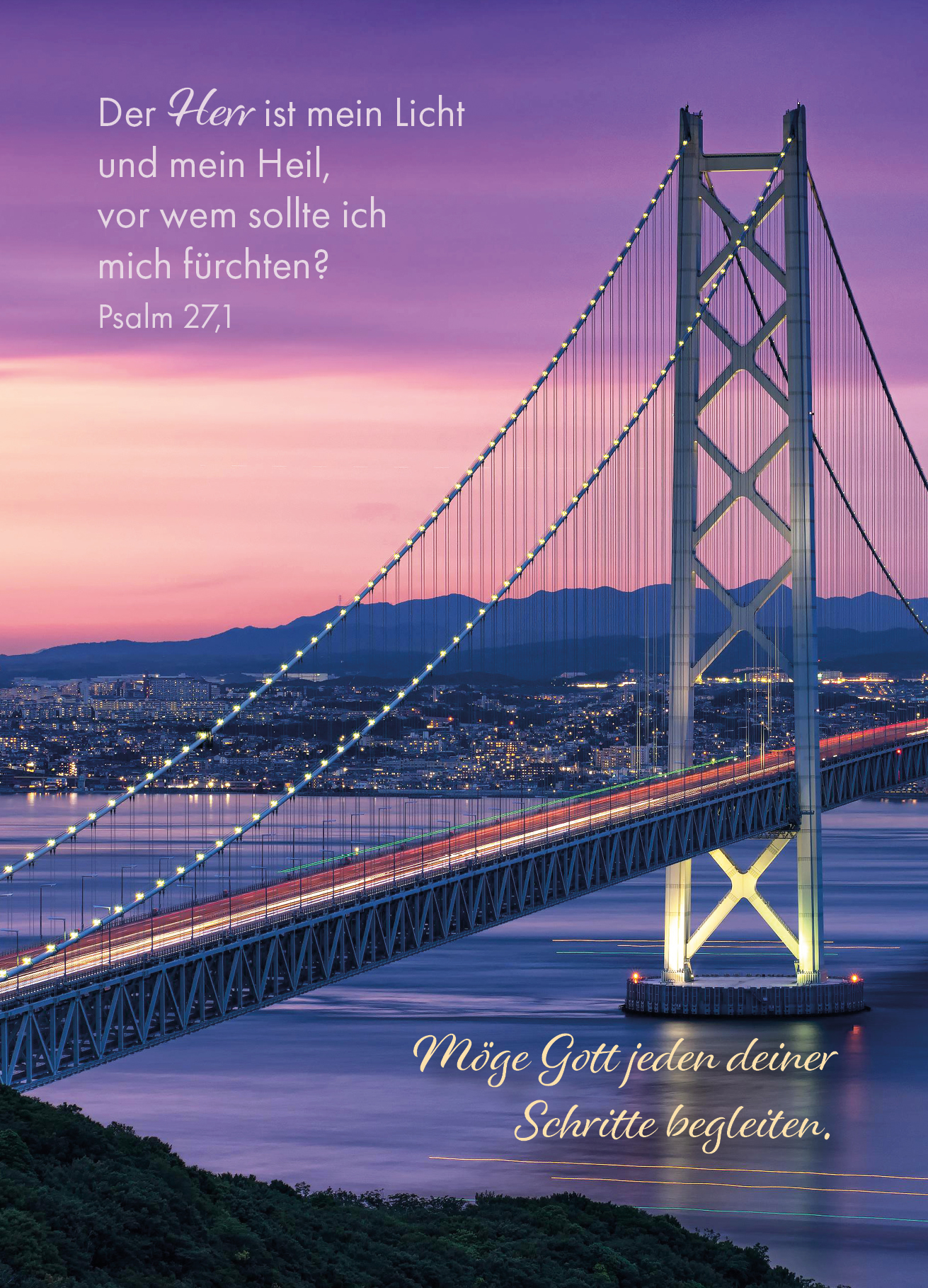Postkarte – Brücke