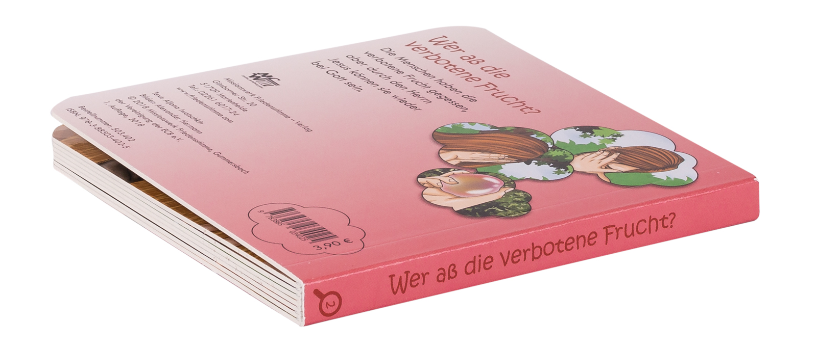 Pappbuch - Wer aß die verbotene Frucht?