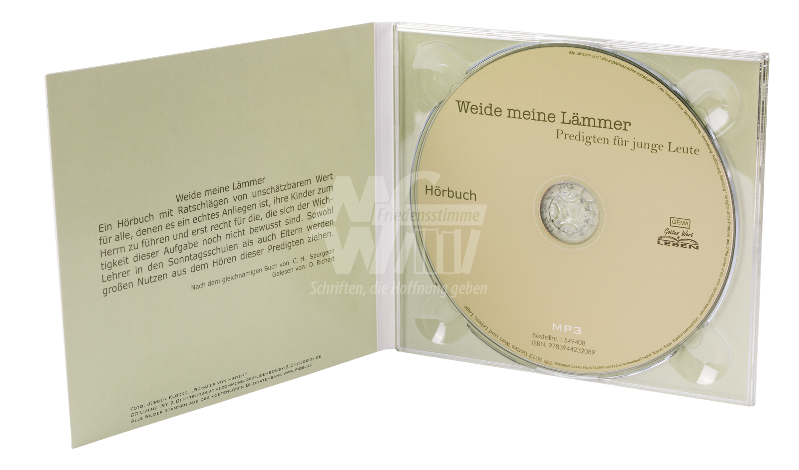 Hörbuch CD MP3 - Weide meine Lämmer