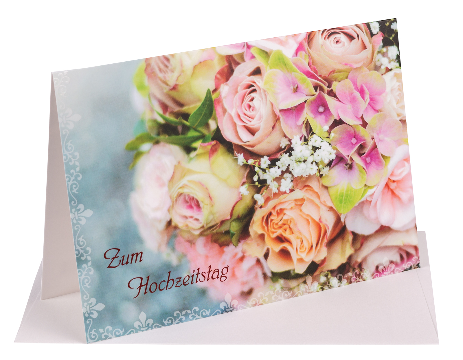 Faltkarte - Zum Hochzeitstag