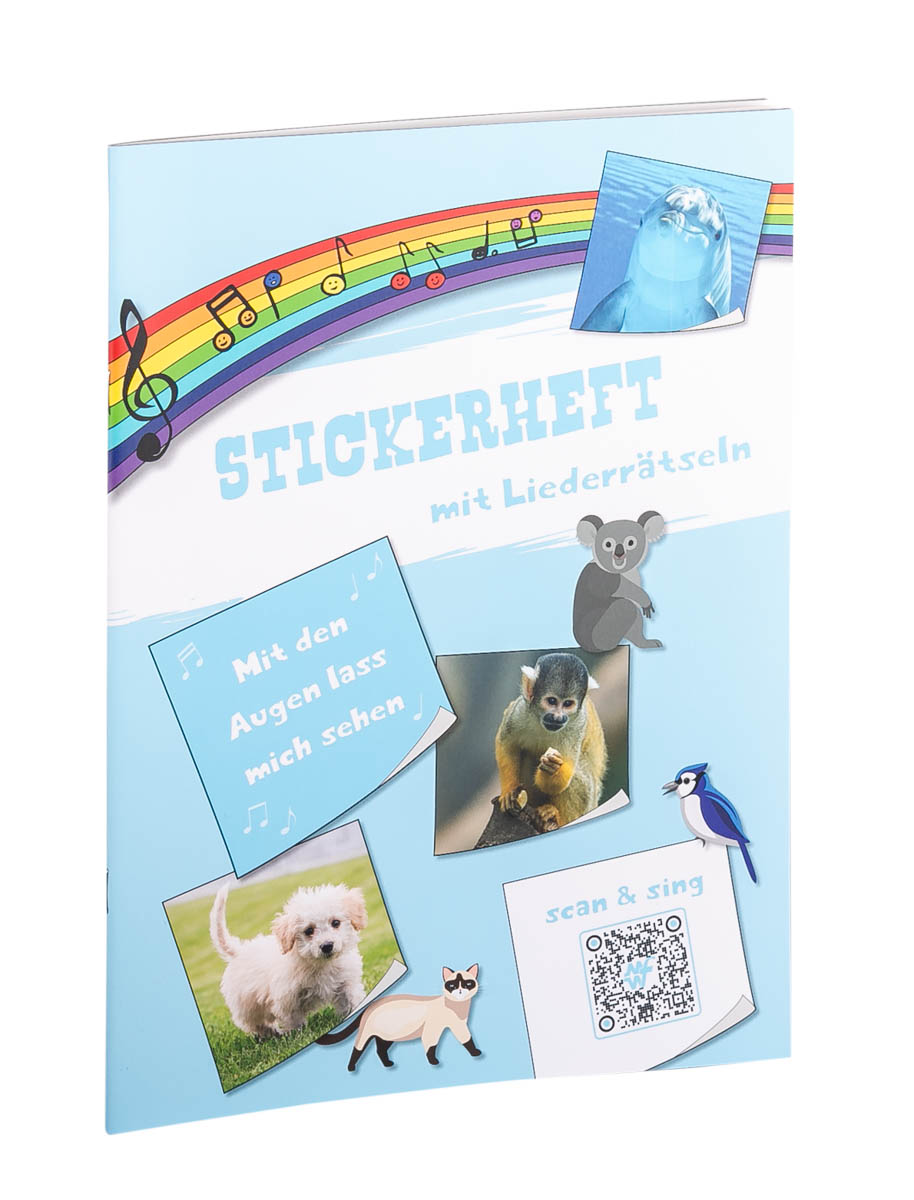 Stickerheft - Mit den Augen lass mich sehen