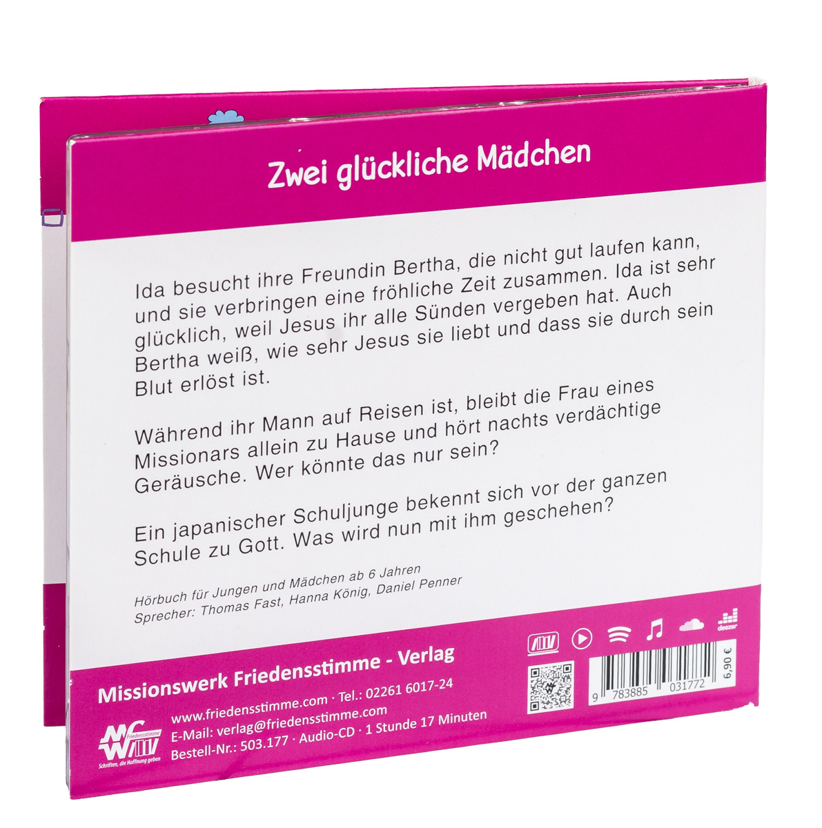 Hörbuch CD - Zwei glückliche Mädchen Hörbuch CD - Zwei glückliche Mädchen