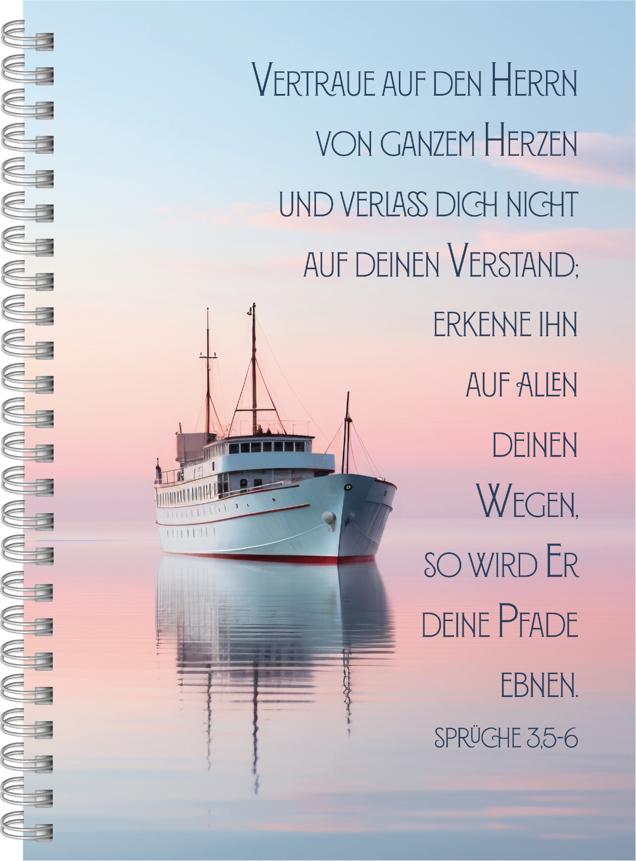 Notizblock - Schiff