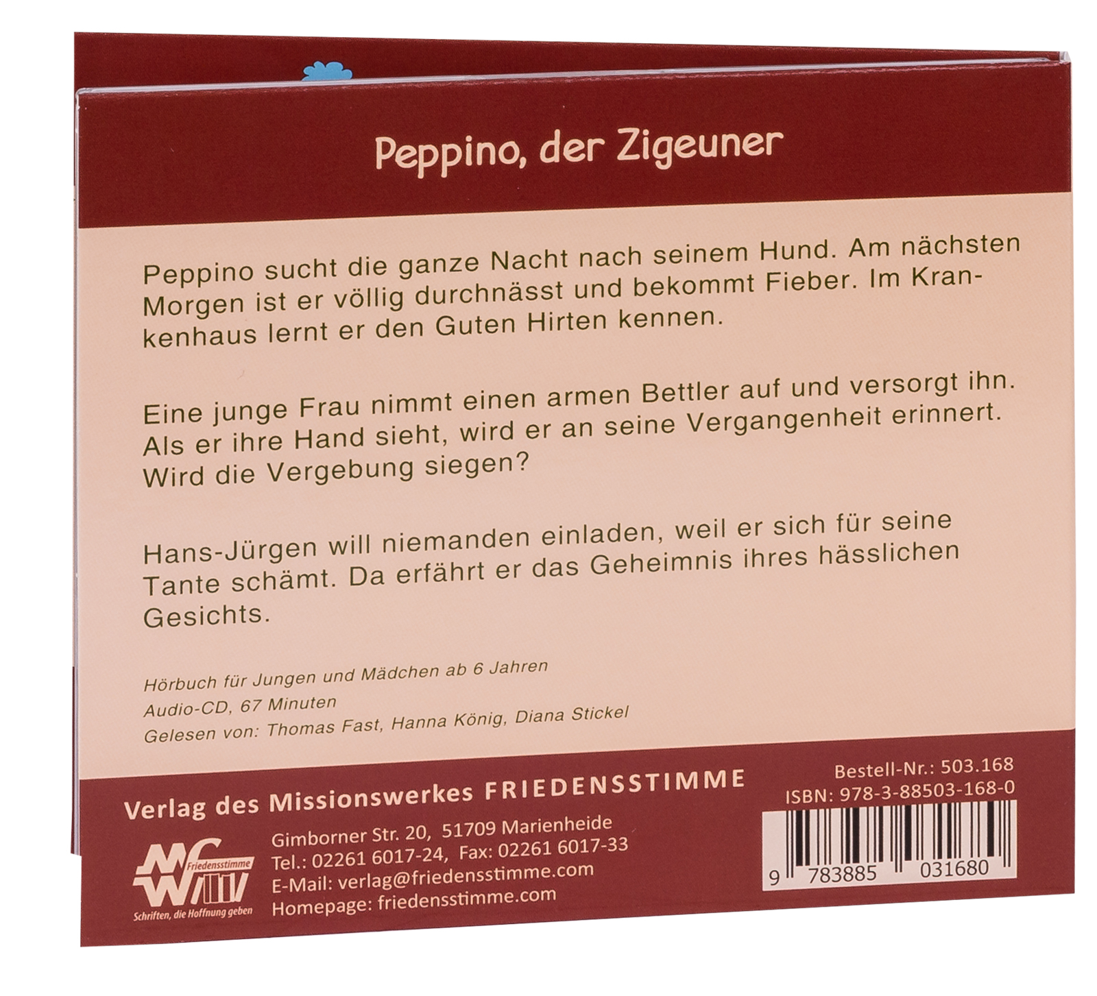 Hörbuch CD - Peppino, der Zigeuner