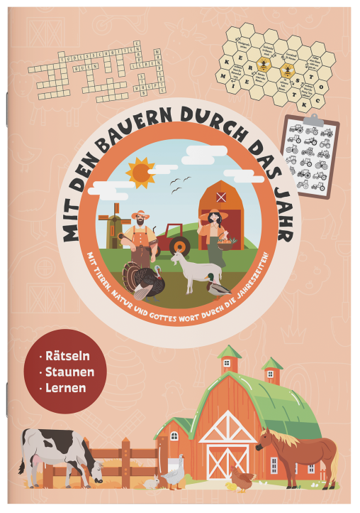 Rätselheft - Mit den Bauern durch das Jahr