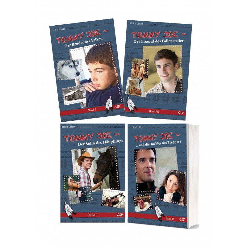 Buchpaket - Tommy Joe 1-4