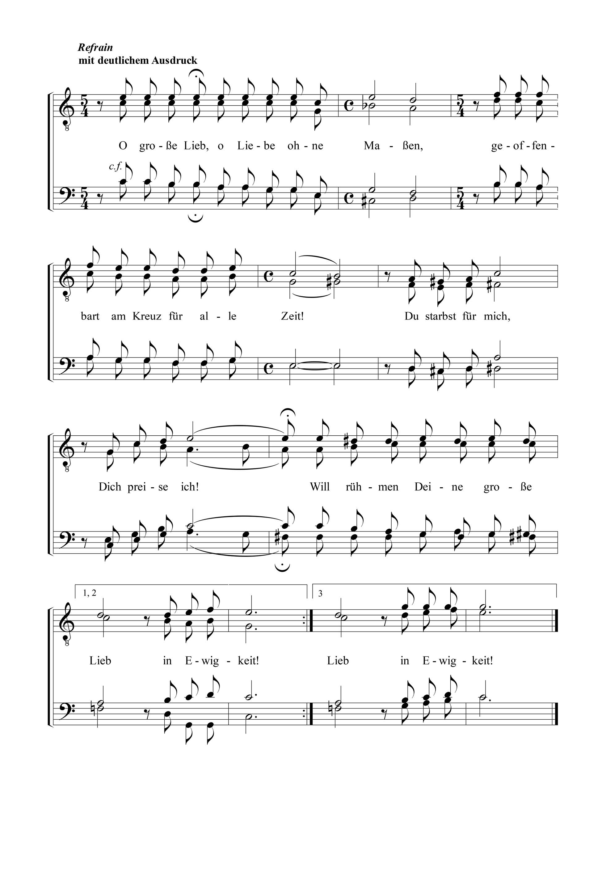 Männerchorliederbuch