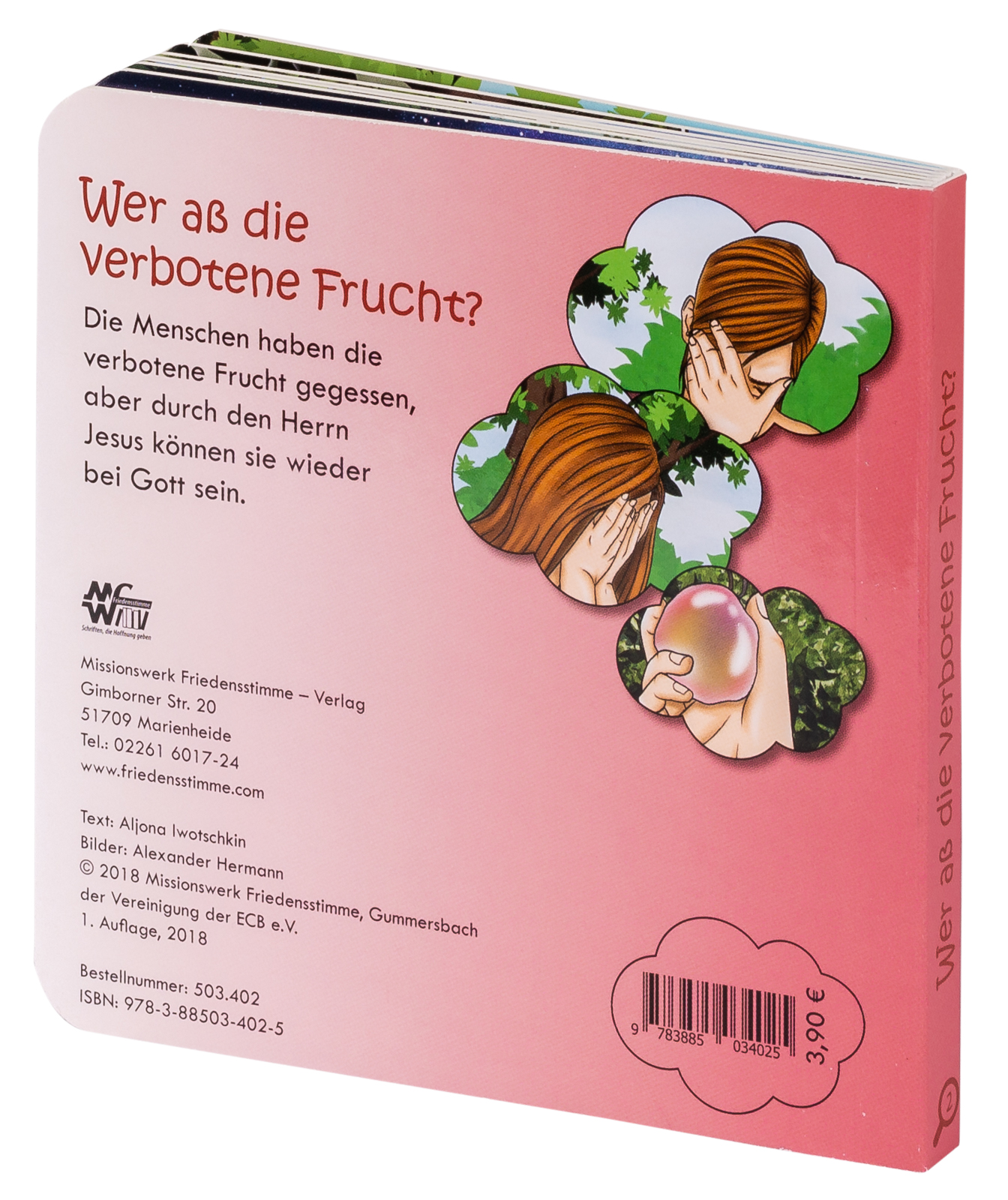 Pappbuch - Wer aß die verbotene Frucht?