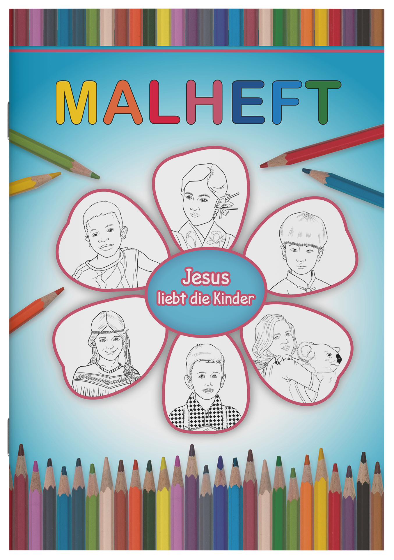 Malheft - Jesus liebt die Kinder