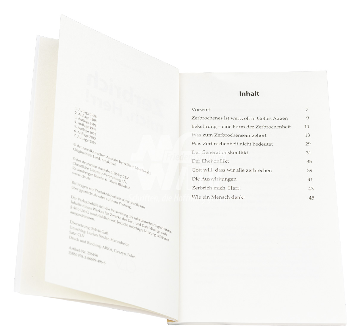 Zerbrich mich, Herr! Zerbrich mich, Herr!