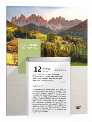 Abreißkalender 2026 - Der Herr ist nahe